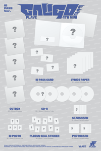 PLAVE - [ CALIGO PT.2 ] 4TH MINI (Versión ID PASS) ÁLBUM DE K-POP MÁS VENDIDO EN COREA - Product Image 5