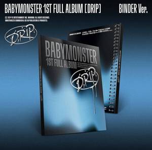 BABYMONSTER อัลบั้มเต็มชุดชุดที่ 1 [DRIP] รุ่น ZIP LOCK / บินเดอร์ เวอร์ชั่น อัลบั้มเพลงป๊อปภาษาเกาหลี ซีดีสะสม ของขวัญฟรีสำหรับแฟนๆ ทุกวัย - Product Image 3