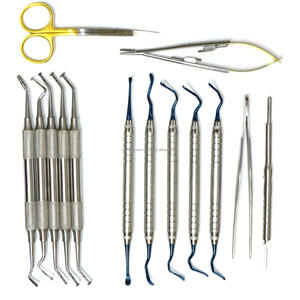 Kit de Cirugía de Implantes Dentales: Juego de Instrumentos Dentales de Acero Inoxidable para Injerto Óseo Tipo Hongo, Levantamiento de Seno y Túnel Vista, con Certificación CE ISO - Product Image 4