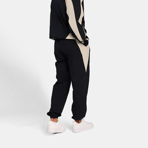 Unisex Solid Tracksuit Full Zipper Sporty Jogger Set Regular Fit Breathable Waterproof Printed Polyester Autumn Wear - Product Image 6