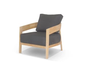 Sofá de Exterior con Estructura de Madera de Teca Sólida y Duradera para Uso Comercial Intenso en Hoteles, Resorts y Restaurantes - Product Image 1