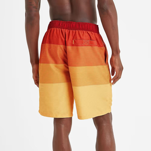 Shorts de sport pour hommes, imprimés sur le devant, taille haute, avec cordon de serrage, respirants, pour l'entraînement, la course et la gym - Product Image 2