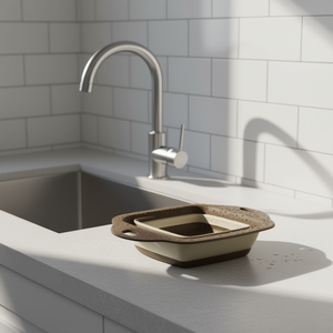 Cesta de drenaje plegable cuadrada de 28.5CM, Cesta Multiusos, Rejilla de drenaje multiusos - Product Image 3