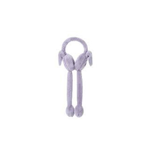ที่ปิดหูขนกระต่ายสีขาวพร้อมผ้าพันคอติดตัวเพื่อความอบอุ่นและมีสไตล์ - Product Image 4