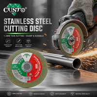 Disque de découpe en résine T41 de 4 pouces (100 mm) pour métal et acier, disque de coupe abrasif vert, fabricant OEM