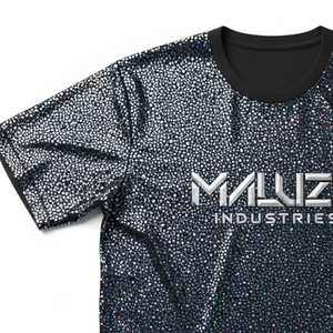 Nueva Llegada: Camiseta de Lujo con Pedrería y Patrón de Cristal 3D, Ajuste Oversize, Estilo Hip Hop Urbano para Hombre, Camisetas Bling al por Mayor - Product Image 3