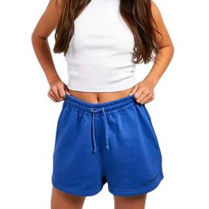 Shorts d'hiver décontractés pour femme, taille haute élastique, style streetwear, 100% coton molletonné, écologiques, pour le sport, la gym, l'entraînement et la course à pied – Nouveauté tendance - Product Image 6