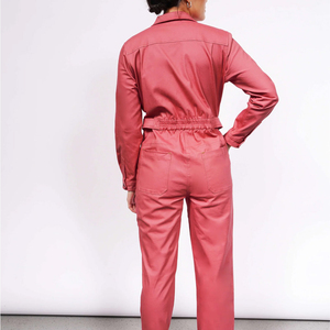 Combinaison de travail élégante pour hommes en coton, impression de logo personnalisé, broderie, respirante, durable, tenue de protection industrielle, OEM ODM - Product Image 2
