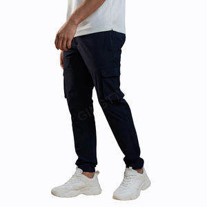 Pantalon cargo baggy streetwear pour homme, style hip-hop, multi-poches, techwear, coupe ample et oversize - Product Image 2