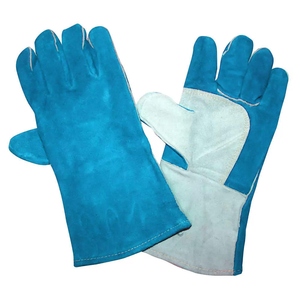 Gants de soudure en cuir de vachette pleine fleur, résistants à la chaleur et aux étincelles, pour la protection personnelle et les opérations de lutte contre les incendies - Product Image 4