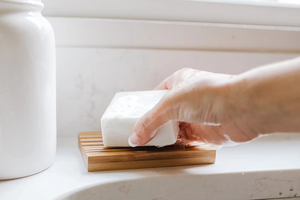 Wooden square <b>Soap</b> <b>Dishes</b>-Zero Waste Non-toxic Natural Wood Holder <b>Dish</b> Tray for <b>Soaps</b> Wooden square <b>Soap</b> <b>Dishes</b> <b>with</b> <b>Draining</b> - Product Image 3