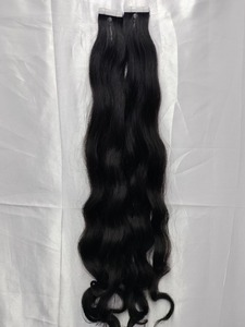 Extensiones de Cabello Remy de Donante Único con Envío Rápido, Cabello Humano Virgen Sin Procesar con Doble Trama y Cutícula Alineada, Ondulado - Product Image 5