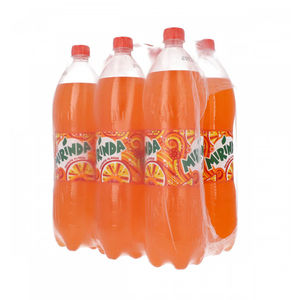 Bebida Carbonatada con Sabor a Durazno Mirinda de 600 ml, Bebida Saludable Baja en Azúcar en Botella - Product Image 1