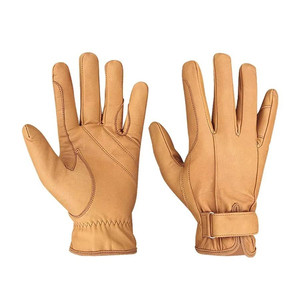 Guantes de Cuero para Montar a Caballo, Tejido de Verano, Alta Calidad, Personalizados, Guantes de Cuero para Equitación y Carreras de Caballos para Hombres y Mujeres - Product Image 1