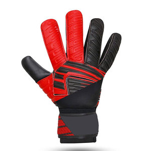 Gants de gardien de but de football, en cuir PU, antidérapants, respirants, fermeture à boucle et crochet, protection sportive unisexe - Product Image 3
