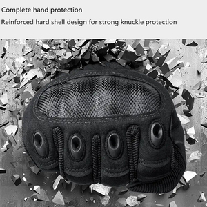 Full Finger PU Weight Lifting Gloves Non-Slip Unisex Outdoor Activities Black With Yellow Palm Grip - Product Image 6