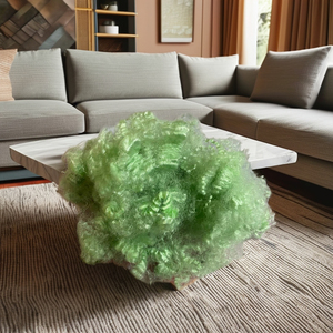 Material de Relleno de Poliestireno Expandido (EPS) Vikohasan PSF Siliconizado, Hueco, Reciclable, Verde, de Alta Calidad 7D HS, para Juguetes, Almohadas, Sofás, Mantas y Muebles - Product Image 1