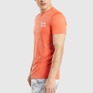 T-shirts de sport pour hommes 100 % coton de haute qualité à faible MOQ - Vêtements de fitness confortables à séchage rapide pour la vente en ligne - Product Image 3