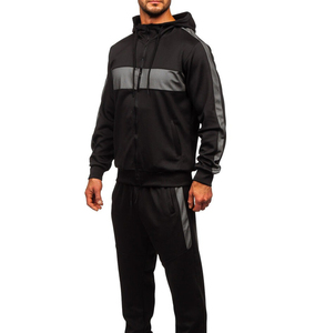 Survêtements Homme Personnalisables Automne 2026 – Manches Longues 100% Coton, Sport, Jogging, Service OEM avec Impression Personnalisée Grandes Tailles - Product Image 2