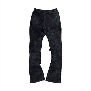 Nuevo Conjunto Deportivo con Capucha para Hombre, Color Negro Personalizado, Pantalón con Cordón y Bolsillos Laterales, Estilo Casual para Otoño - Product Image 5