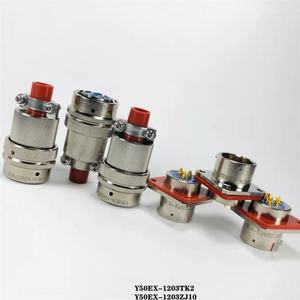 Y11X-1007TK2 ขั้วต่อแบบวงกลม 7 พิน แบบปิดผนึก สำหรับการบิน ขั้วต่อแบบ Bayonet ตัวเมีย GJB101A - Product Image 5