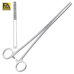 Pinces hémostatiques droites Bozemann, instrument chirurgical manuel certifié CE, classe I pour chirurgie générale - Product Image 4