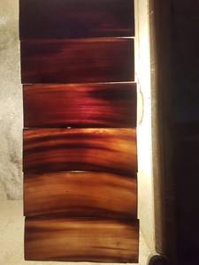 Placa de cuerno de búfalo natural hecha a mano con rayas blancas y negras para la fabricación de monturas de gafas y asas. - Product Image 6