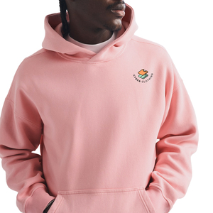 Sudadera con Capucha Rosa Personalizada para Hombre, Corte Regular, con Bolsillo |   Sudadera de Invierno de Algodón Grueso y Felpa, Transpirable y Ecológica - Product Image 3