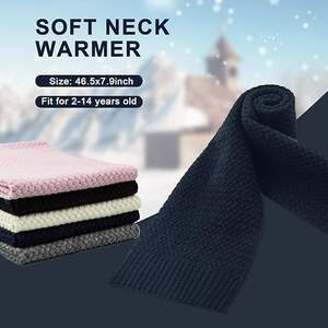 Bufanda Tejida Unisex Súper Elástica - Cuello Flexible para Invierno - Muffler Cálido de Punto Acanalado Suave con Logotipo Personalizado - Product Image 4