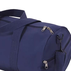 Unisex Navy Blue Polyester Gym Duffle <b>Bag</b> with Adjustable Strap and Zipper Closure 20-<b>30L</b> Capacity Casual Style - Product Image 5