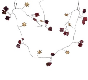 Guirlande de Noël en tôle de fer artificielle moderne et écologique, multicolore, pour décoration extérieure à suspendre sur porte – Vente en gros - Product Image 4