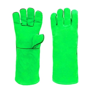 Gants de soudure en cuir de vachette de qualité supérieure, résistants à l'abrasion, pour barbecue, lutte contre les incendies, durables - Product Image 6