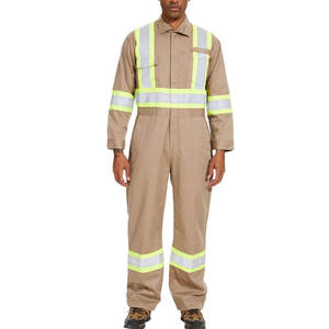 Overol de Seguridad de Poliéster Transpirable de Alta Visibilidad Resistente a las Llamas (FR) para Aplicaciones Industriales, Mineras y de Petróleo y Gas - Product Image 2