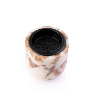 Quemador de Incienso de Resina de Madera Árabe Pulida, Elegante, Ecológico, Religioso, para Bakhoor, Moderno, de Alta Calidad, Mubkhar - Product Image 3