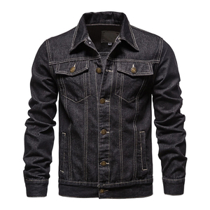Vestes en jean pour hommes, tendance 2024, veste décontractée en jean, veste en jean pour l'extérieur, meilleure veste en jean pour hommes - Product Image 2
