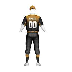 Factory Wholesale Men Baseball Adult <b>Uniform</b> 100% <b>Customized</b> Logo Printing Lightweight Breathable Fabric High Quality Sportswear - Product Image 3