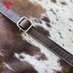 New Fashion Unisex Adjustable <b>Strap</b> Cowhide Leather Handbag High Quality Custom Logo Zipper Waterproof Lightweight <b>Shoulder</b> <b>Bag</b> - Product Image 6