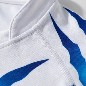 ชุดฟุตบอลแบบซับลิเมชั่นสั่งทำ OEM สำหรับทีมชายหญิง ระบายอากาศได้ดี ลายกรงเล็บ ชุดกีฬา โพลีเอสเตอร์ 100% แบบพิมพ์ลาย - Product Image 5