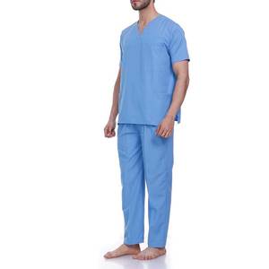 <b>Top</b> Selling OEM Summer Hospital Scrubs Set Customized SizeLogo Breathable Canvas Fabric New Design Men Scrub Set Uniforms - Product Image 3