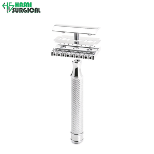 HASNI SURGICAL Juego de instrumentos manuales de afeitado con doble filo clásico tradicional para hombre - Product Image 4