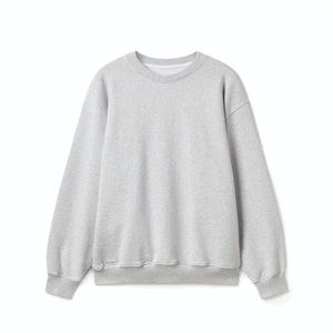 เสื้อสเวตเชิ้ตพิมพ์ลายสีขาวล้วน คอกลม ไหล่ตก สำหรับผู้ชาย แบบเรียบๆ สีตามสั่ง ฮู้ดดี้ เสื้อสเวตเชิ้ตขายส่ง พร้อมพิมพ์ลายนูน - Product Image 1