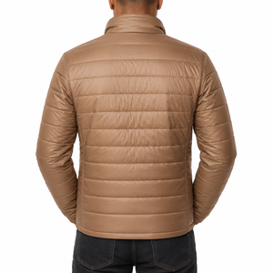 Chaqueta de Invierno para Hombre, Personalizada, de Alta Calidad, de Poliéster y Elastano, Cortavientos, Acolchada - Product Image 4