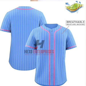 Ensemble uniforme de baseball et t-shirt graphique surdimensionné pour homme, personnalisé, haut de gamme et économique, en tissu épais pour softball - Product Image 2