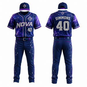 Uniforme de Béisbol Personalizado al por Mayor para Escuelas, Universidades, Comunidades, Academias, Equipos, Jugadores, Entrenadores, Ropa de Juego, Ropa de Campo, Bateo - Product Image 6
