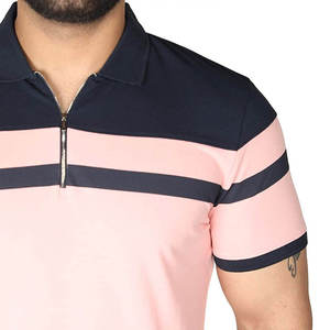 Vente Flash Nouveautés Chemises Polo Homme / Vente en Gros Chemises Polo Homme de Haute Qualité Unies Décontractées avec Logo Personnalisé - Product Image 5