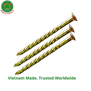 Clavos de Albañilería de Acero Amarillo de Grado Industrial de 1-3/8 Pulgadas con Vástago Anillado/Enroscado, Tamaños Personalizados, Precio Competitivo, Fábrica de Vietnam - Product Image 6