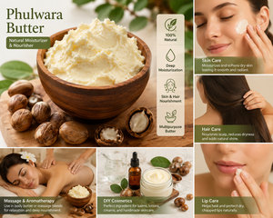 Terra Bio Naturals Phulwara Butter, Loción Corporal de Alta Calidad, Humectante Nutritivo para Todo Tipo de Piel, Mejor Precio, Buen Embalaje - Product Image 5