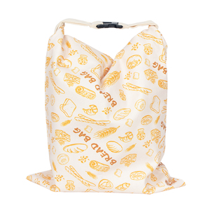 Printed Cotton Bread Bag <b>Bee</b> Pattern Washable Eco-Friendly Water Resistant Adjustable Reusable for Home Promotional <b>Gift</b> Use - Product Image 3
