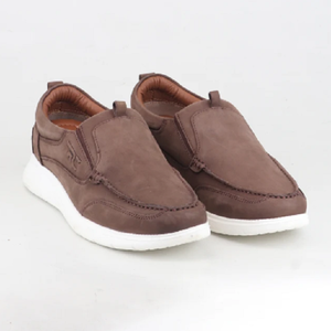 Contemporary Brown <b>Sneakers</b> for Men Casual Lace Up Walking Footwear Lightweight Daily Shoes Designed - Product Image 1