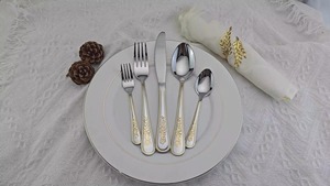 Modern Luxury Stainless Steel <b>Flatware</b> Set with Mirror Finish Ideal for Hotels, Restaurants & Wholesale Buyers - Product Image 5